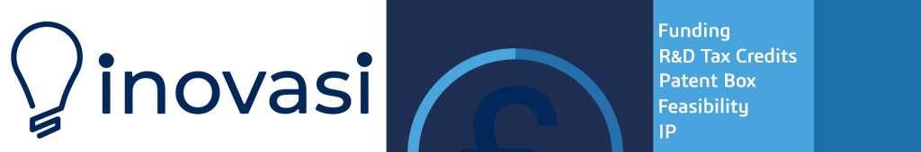 Inovasi funding R&D tax credits patent box feasibility ip